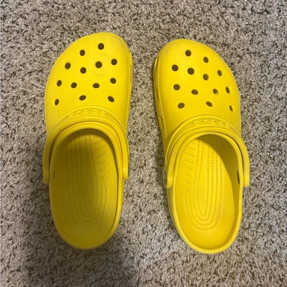 Crocs Yellow Classic Clog